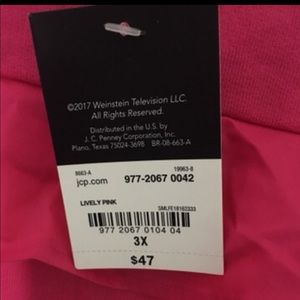Hot Pink Ruffle shirt